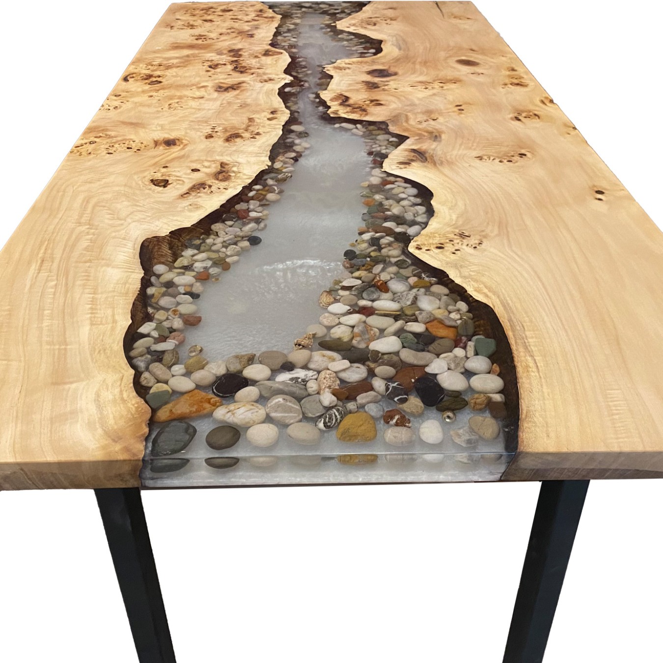 İthal Mazel Epoksili Özel Tasarım Masa