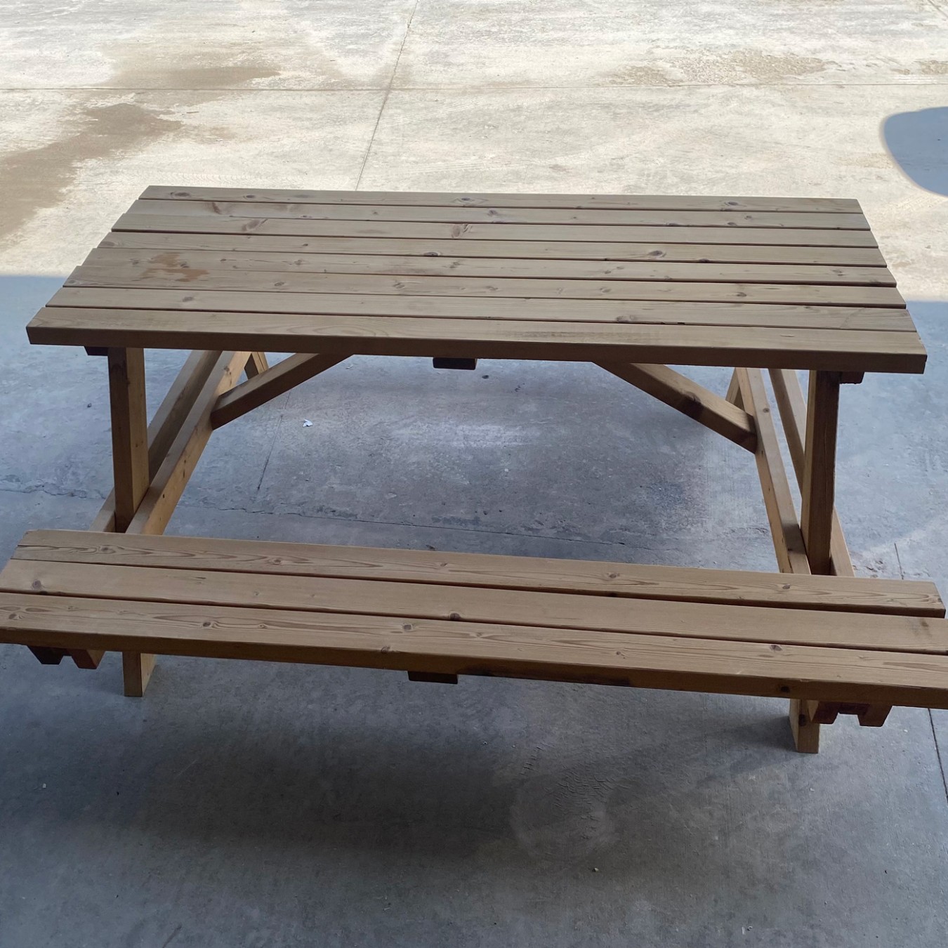 Ahşap Piknik Masası