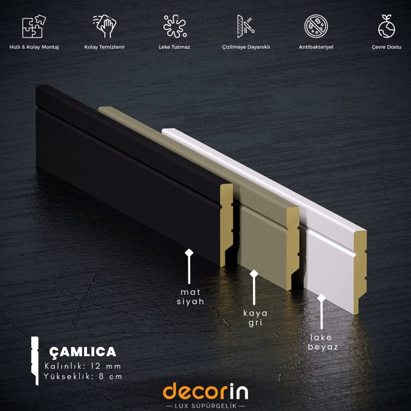 ÇAMLICA PVC SÜPÜRGELİK